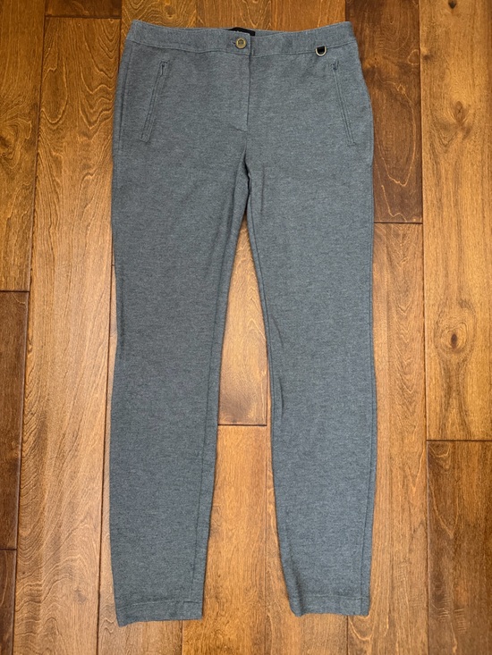 Talbots Pants - Talbots Skinny Ankle Pants Women's Size 2 Gray Twill Stretchy Comfort